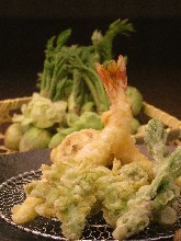 Assorted tempura