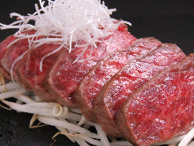 Wagyu beef sirloin yoganyaki