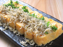 Japanese-style rolled omelet