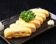 Japanese-style rolled omelet