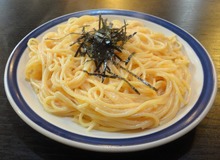 Spaghetti with mentaiko