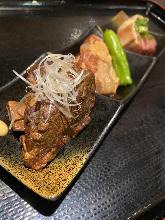 Simmered Berkshire pork with bone