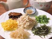 Jidori chicken rice meal set