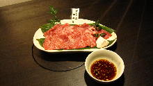 Wagyu beef yakishabu