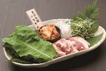 Stir-fried pork with kimchi Stir-fried pork with kimchi