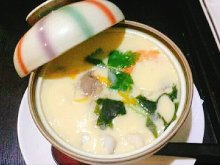 Chawanmushi (steamed egg custard)