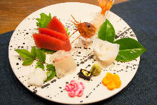 Assorted sashimi of the day