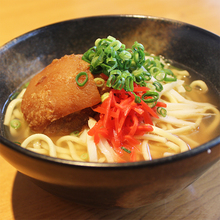 Okinawan noodles with sparerib