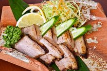 Grilled pork