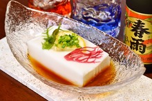 Okinawan peanut tofu