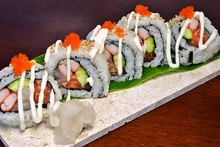 Futomaki sushi rolls