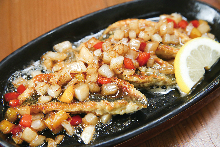 Sauteed fish