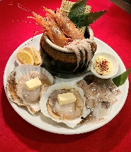 Assorted seafood