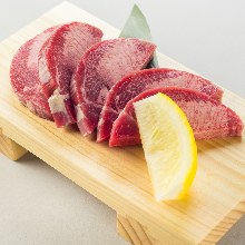 Thick-cut beef tongue