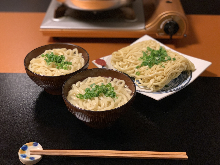 Okinawa soba noodles