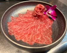 Wagyu beef shabu-shabu