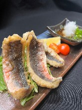 Fried banana fish