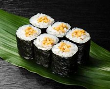 Natto sushi rolls