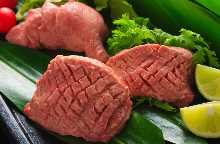 Thick-cut beef tongue