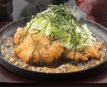 Kurobuta pork fillet cutlet set meal