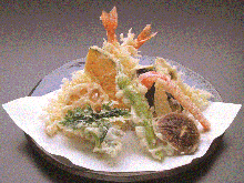 Assorted tempura