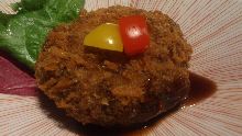 Minced meat cutlet