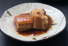 Simmered pork belly