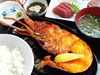 Grilled Lobster with Sea Urchin Sauce Meal Grilled Lobster with Sea Urchin Sauce Meal