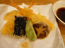 Assorted tempura