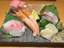 Assorted sashimi, 5 kinds