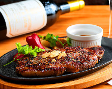 Beef sirloin steak