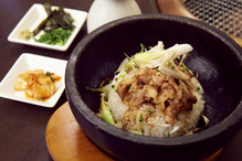 Pork rice bowl