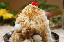 Brown sugar shaved ice