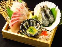 Assorted sashimi, 5 kinds