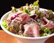 Roast beef salad