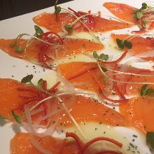 Salmon Carpaccio