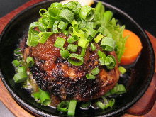 Japanese-style hamburg steak