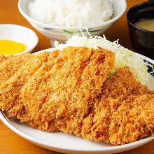 Chicken cutlet meal set