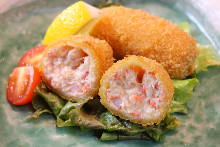 Crab cream croquette