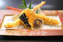 Snow crab tempura