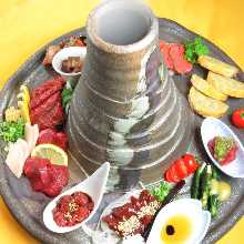 Assorted dishes