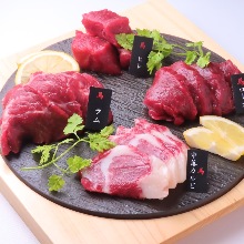 Assorted yakiniku, 4 kinds