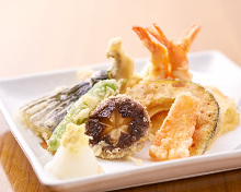 Assorted tempura