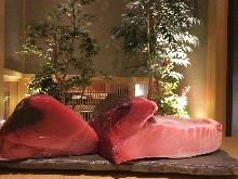 Bluefin tuna sashimi Bluefin tuna sashimi