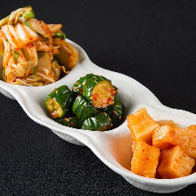 Assorted kimchi, 3 kinds