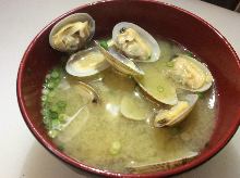 Manila clams soup