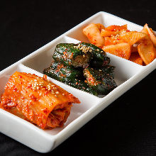 Assorted kimchi