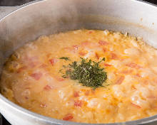 End-of-the-meal zosui (rice soup) End-of-the-meal zosui (rice soup)