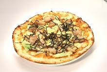 Teriyaki chicken pizza