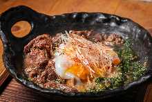 Beef tendon and tofu